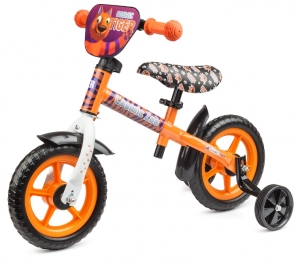 Беговел Small Rider Cosmic Zoo Ballance (Космический зоопарк) с доп.колесиками Оранжевый тигренок