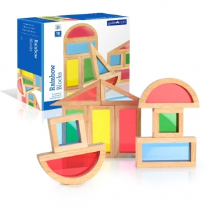 Сортер Guidecraft Rainbow Blocks  - Радужные блоки
