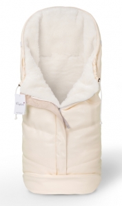 Конверт в коляску Esspero Sleeping Bag Arctic beige (натуральная 100% шерсть)