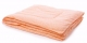 Одеяло Vikalex 110х140 бязь + холлофайбер (цвет персиковый с бантиками)