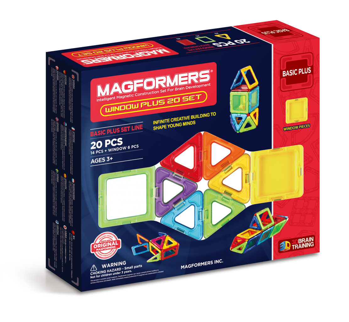 Конструктор Magformers Window Plus 20
