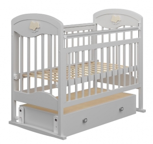 Детская кроватка Briciola-3 маятник универсальный 120х60 Белая