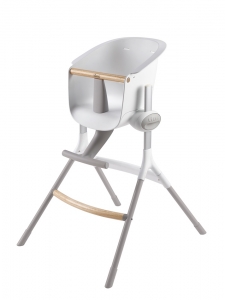 Стульчик для кормления Beaba Up & Down High Chair Grey White